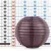 10 Inch Brown Paper Lantern