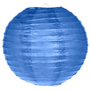 10 Inch Blue Paper Lantern