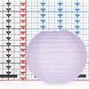 10 Inch Lavender Paper Lantern