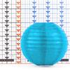 10 Inch Light Blue Paper Lantern