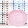 10 Inch Pink Paper Lantern