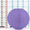 12 Inch Purple Paper Lantern