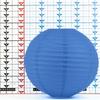 12 Inch Blue Paper Lantern
