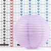 12 Inch Lavender Paper Lantern