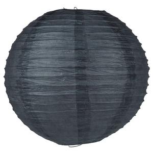 12 Inch Black Paper Lantern