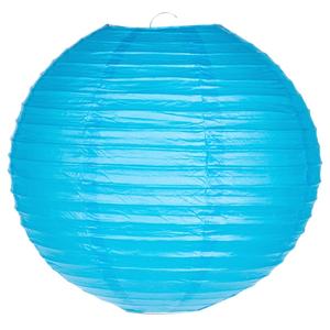 12 Inch Light Blue Paper Lantern