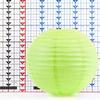 12 Inch Light Green Paper Lantern