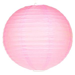 12 Inch Pink Paper Lantern