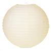 14 Inch Cream Paper Lantern