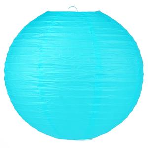 14 Inch Turquoise Paper Lantern