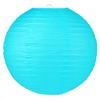 14 Inch Turquoise Paper Lantern