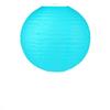 14 Inch Turquoise Paper Lantern