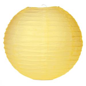 14 Inch Yellow Paper Lantern