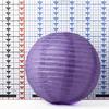 14 Inch Dark Purple Paper Lantern