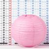 14 Inch Pink Paper Lantern