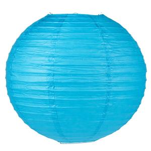 16 Inch Blue Paper Lantern