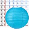 16 Inch Blue Paper Lantern