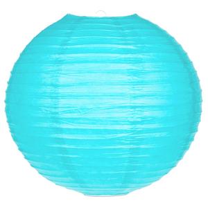 20 Inch Turquoise Paper Lantern