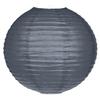 20 Inch Black Paper Lantern