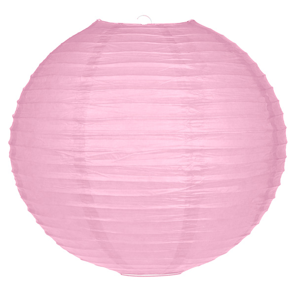 20 Inch Pink Paper Lantern