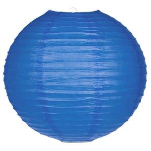 18 Inch Dark Blue Paper Lantern