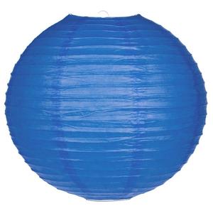 20 Inch Dark Blue Paper Lantern