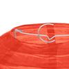 8 Inch Coral Paper Lantern