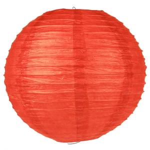 12 Inch Coral Paper Lantern