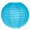 8 Inch Turquoise Paper Lantern