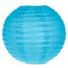 10 Inch Turquoise Paper Lantern