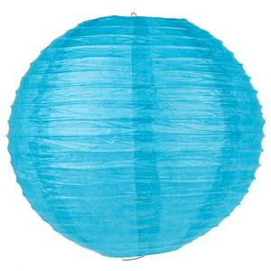 12 Inch Turquoise Paper Lantern