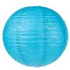 14 Inch Turquoise Paper Lantern
