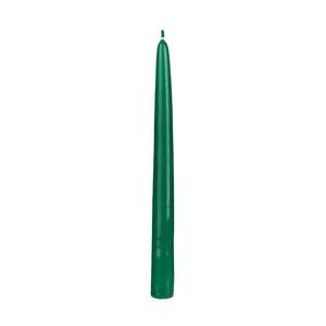 10″ Hunter Green Taper Candles