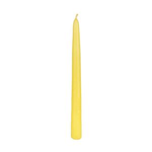 10″ Yellow Taper Candles