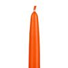10″ Orange Taper Candles