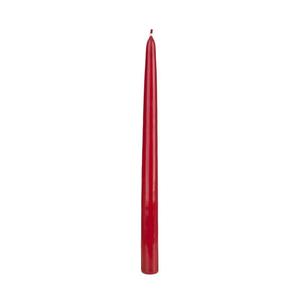 12″ Burgundy Taper Candles