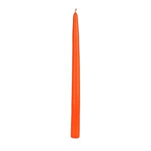 12″ Orange Taper Candles
