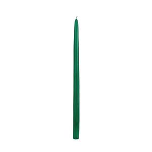 15″ Green Taper Candles