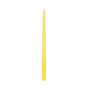 15″ Yellow Taper Candles