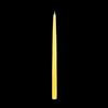15″ Yellow Taper Candles