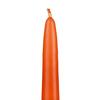 15″ Orange Taper Candles