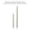 12 inch Stone Premium Taper Candles