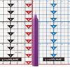 7 Inch Purple Premium Tapers