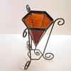 Upsidedown Hexagon Pyramid TeaLight Candleholder