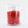 Red Acrylic Crushed Ice Decorative Gems