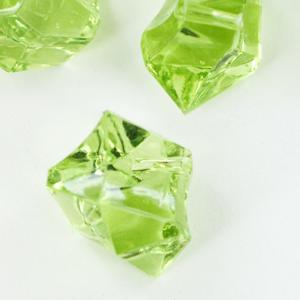 Soft Green Acrylic Crushed Ice Decorative Gems