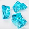 Bright Blue Jumbo Acrylic Crushed Ice Decorative Gems