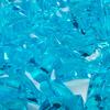 Bright Blue Jumbo Acrylic Crushed Ice Decorative Gems