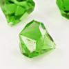Thick Green Acrylic Large Diamonds Decorative Gems