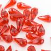 Red Acrylic Teardrop Diamonds Decorative Gems